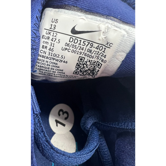 Nike Court Zoom Vapor Cage 4 Rafa Blue Men's Size 13 DD1579-401 New - Picture 12 of 16